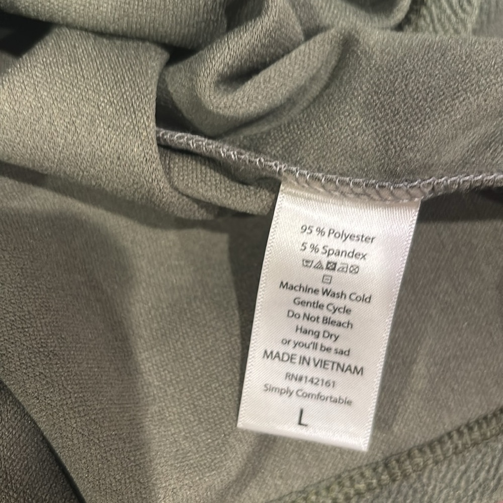 LuLaRoe Gray and Olive Pencil Skirt - Picture 4 of 4